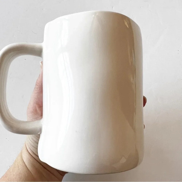 Rae Dunn Magenta BIG Classic Word Mug Coffee Tea Cup SATC Just Like That HBO - Picture 4 of 7